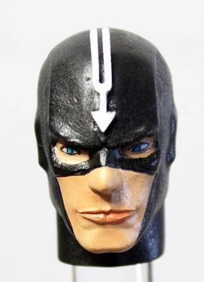 "Figura de acción personalizada pintada en 3D Black Bolt MEGO 8"" tipo S Head-Marvel Inhumans" Foto 1 de 4