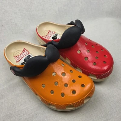 Pringles Crocs красный и оранжевый размер мужской 7 женщин 9 ограниченного тиража - Изображение 1 из 4