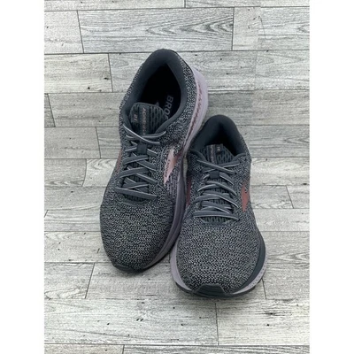 Женские кроссовки Brooks Adrenaline GTS 21 серые розовые размер 9 - Изображение 1 из 4