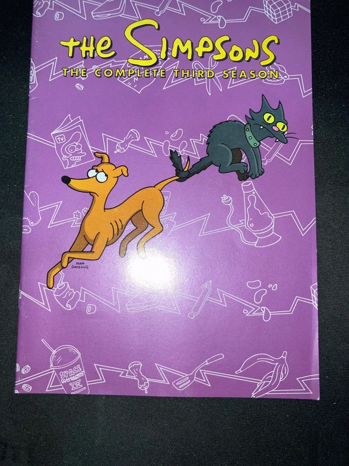 Folleto interior de Los Simpson 3ª Temporada Folleto Foto 1 de 1