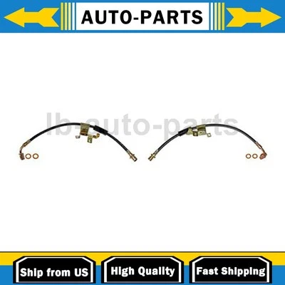 2X Manguera de línea de freno delantero primera parada para Chevrolet Avalanche 2007-2013 Foto 1 de 4