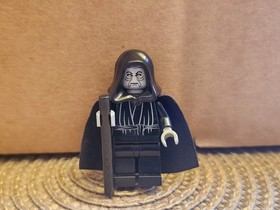 LEGO Star Wars Minifigure SW0124 Emperor Palpatine 7264 Some Wear