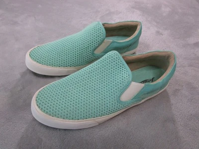 Zapatos Lucky Brand Para Hombre Talla 11 Polvoriento Jade Fisher Tejidos Sin Cordones Malla LK-VIAH Foto 1 de 4