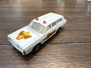 Vintage Matchbox Superfast No. 55 Mercury Police Car 1971 Made In England Lesney - Picture 1 of 4
