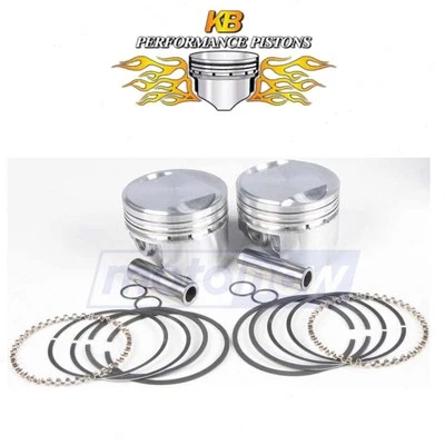 KB Cast Piston Set for 1998 Harley Davidson FLHRCI Road King Classic - dt Foto 1 de 4