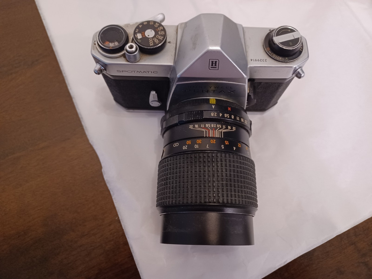 整備済み PENTAX SPOTMATIC F SPF 35mm F3.5 Pentax Spotmatic F – Hard to Find Camera Store