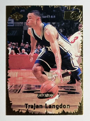 1999 Collector's Edge Rookie Rage Gold #RR26 Trajan Langdon - Image 1 of 2