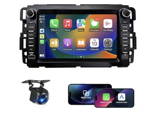 Car Stereo Radio CarPlay For GMC Yukon Chevy Tahoe Silverado Sierra 2007-2013 - Foto 1 di 6