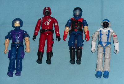 GI G.I. Лот товаров с фигурками Joe gijoe No584 Snow Serpent Crimson Guard 1986 Viper Tele Vip - Изображение 1 из 2