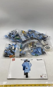 Lego 10298 Icons Vespa 125 1960's Blue Displayable Model Building Block Set - Picture 1 of 8