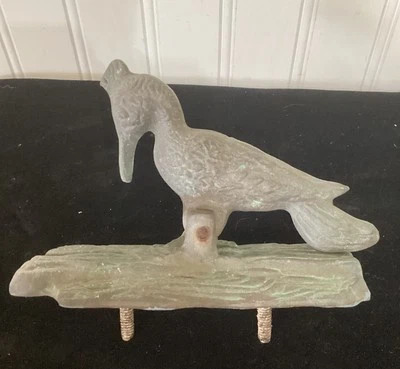 Vintage Cast Iron Woodpecker Door Knocker - Image 1 of 4