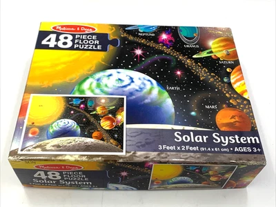Rompecabezas de piso Melissa & Doug Sistema Solar 48 piezas jumbo 2x3 pies Foto 1 de 4