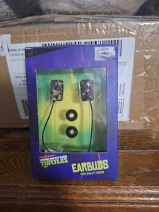 Nuevos Auriculares TMNT Teenage Mutant Ninja Turtles Nickelodeon - Imagen 1 de 1