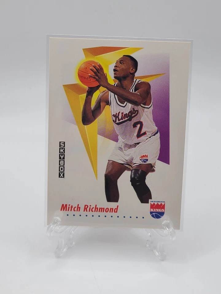 1991-92 SkyBox Sacramento Kings Basketball Card #644 Mitch Richmond Foto 1 de 1