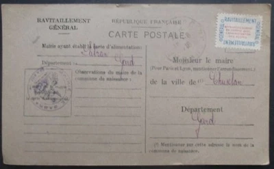 Service 15A sur carte de ravitaillement de Sabran (Gard) pour Chusclan (Gard) - Photo 1/2