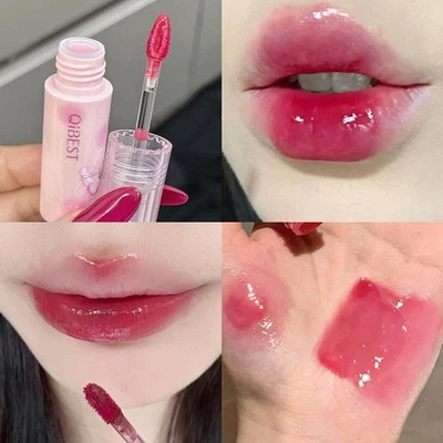 Mirror Water Lip Gloss Lip Glaze Clear Lip Oil Waterproof Liquid Lipstick  D2P3 - Image 1 of 4
