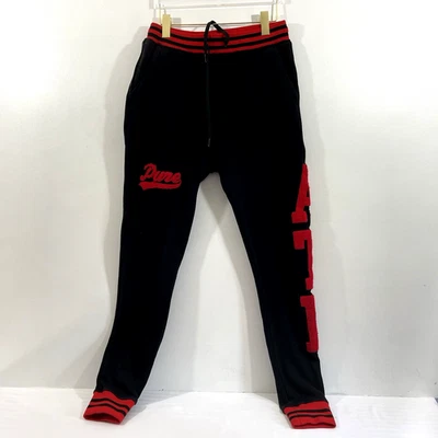 Calça de Moletom Masculina Pure Atlanta Culture Logotipo Cordão Preto Vermelho Masculina M - Imagem 1 de 4