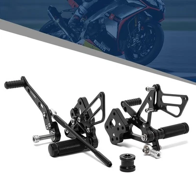 For SUZUKI Rear Set Adjustable Rearsets Footpegs GSX-R 600 GSXR 750 2006-2010 09 Foto 1 de 4