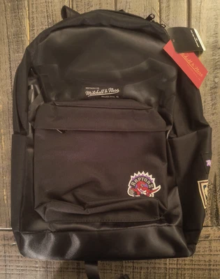 Mochila Mitchell & Ness Toronto Raptors Hardwood Classics - Negra - Nueva Foto 1 de 4