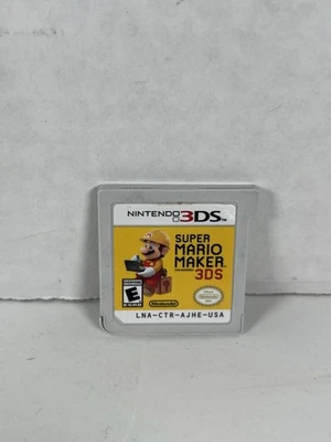 Super Mario Maker 3DS - Nintendo 3DS - Cartridge Only - AUTHENTIC - TESTED - Image 1 of 3