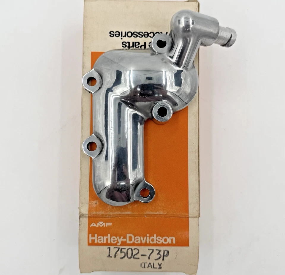 HARLEY AERMACCHI NOS 17502-73P exh ROCKER ARM COVER 1973 1974 SPRINT SS350 SX350 - Image 1 of 1