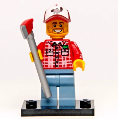 Nueva Minifigura LEGO CMF Serie 5 CMF - Castor Leñador (col05-8 col072) (cty Foto 1 de 4