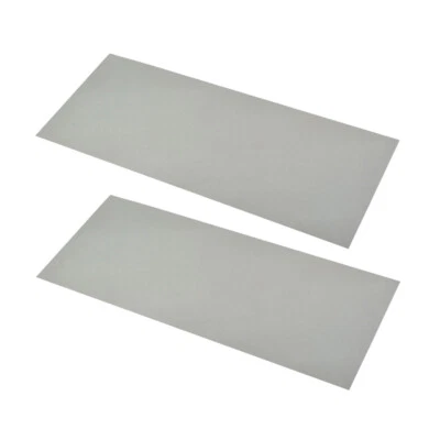 2 Stück wasserdichtes Schlauchboot / Beiboot / RIB Mid Grey PVC Reparatur Patch - Bild 1 von 4