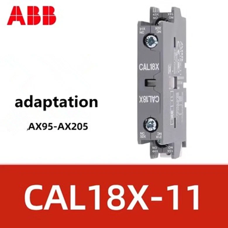 1pcs Auxiliary contact CAL18X-11 of ABB contactor - Image 1 of 1