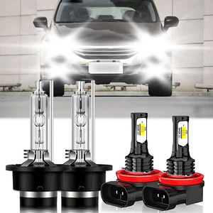 For Honda Odyssey 2011-2018 2x HID D2S LED Headlight Kit Bulbs Low Beam 6000K - Picture 1 of 11
