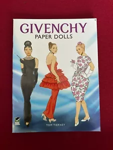Bambole di carta Tom Tierney non tagliate Givenchy ottime condizioni - Foto 1 di 3
