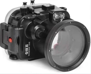 40m/130ft Underwater Camera Housing for Canon G1X II - Picture 1 of 3