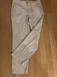 Salvatore Ferragamo Men's Cotton Chino Pants Beige• Italy • Size 52 34X32 - Picture 1 of 6