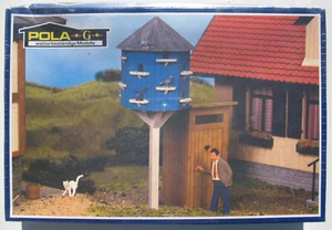 POLA 1764 casetta dei piccioni m Stillem Örchen scala G 1:22,5 kit ferroviario WC - Foto 1 di 3