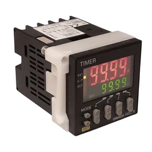Omron H5CX-AD Digital Timer, Supply: 12-24VDC/24VAC 50/60Hz, PNP/NPN Input - Picture 1 of 9