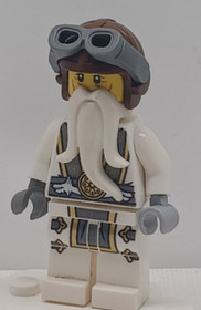 Lego  Ninjago Sensei Wu  Skybound Ninja Minifigure  From Set 70604