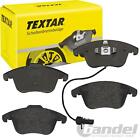 TEXTAR FRONT BRAKE LINING SET for Audi A4 (B8) + Avant A5 Sportback Cabrio Coupe