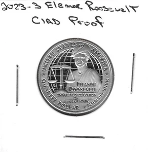 2023-S Clad Eleanor Roosevelt Proof - Picture 1 of 1