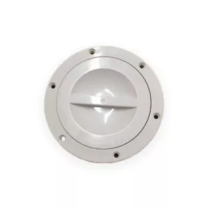 4" Round Access Hatch Cover for RV Marine Boat - White - Valterra - Picture 1 of 3