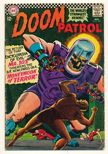 DC Comics The Doom Patrol Comic Issue #105 Honeymoon of Terror Mr. 103 VG+ 1966 - Picture 1 of 2