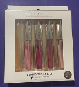 MANNA KADAR Sealed With A Kiss 4er Set Lip Locked Liquid Lip Stain (Full Size) - Bild 1 von 3