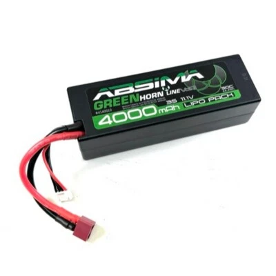 Absima 4140010 Greenhorn Vol.2 LiPo 3S 11,1V 4000mAh 50C HC T-Plug - Bild 1 von 2