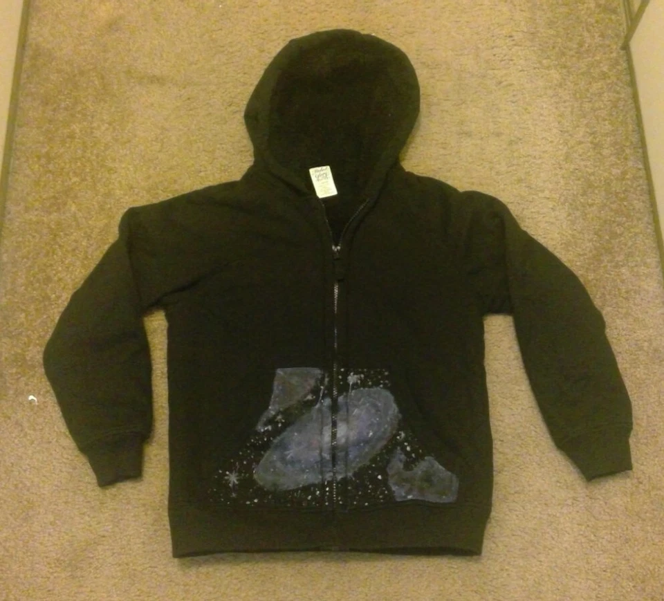 Chaqueta niño Faded Glory talla L 10/12 lana sherpa negra Foto 1 de 1