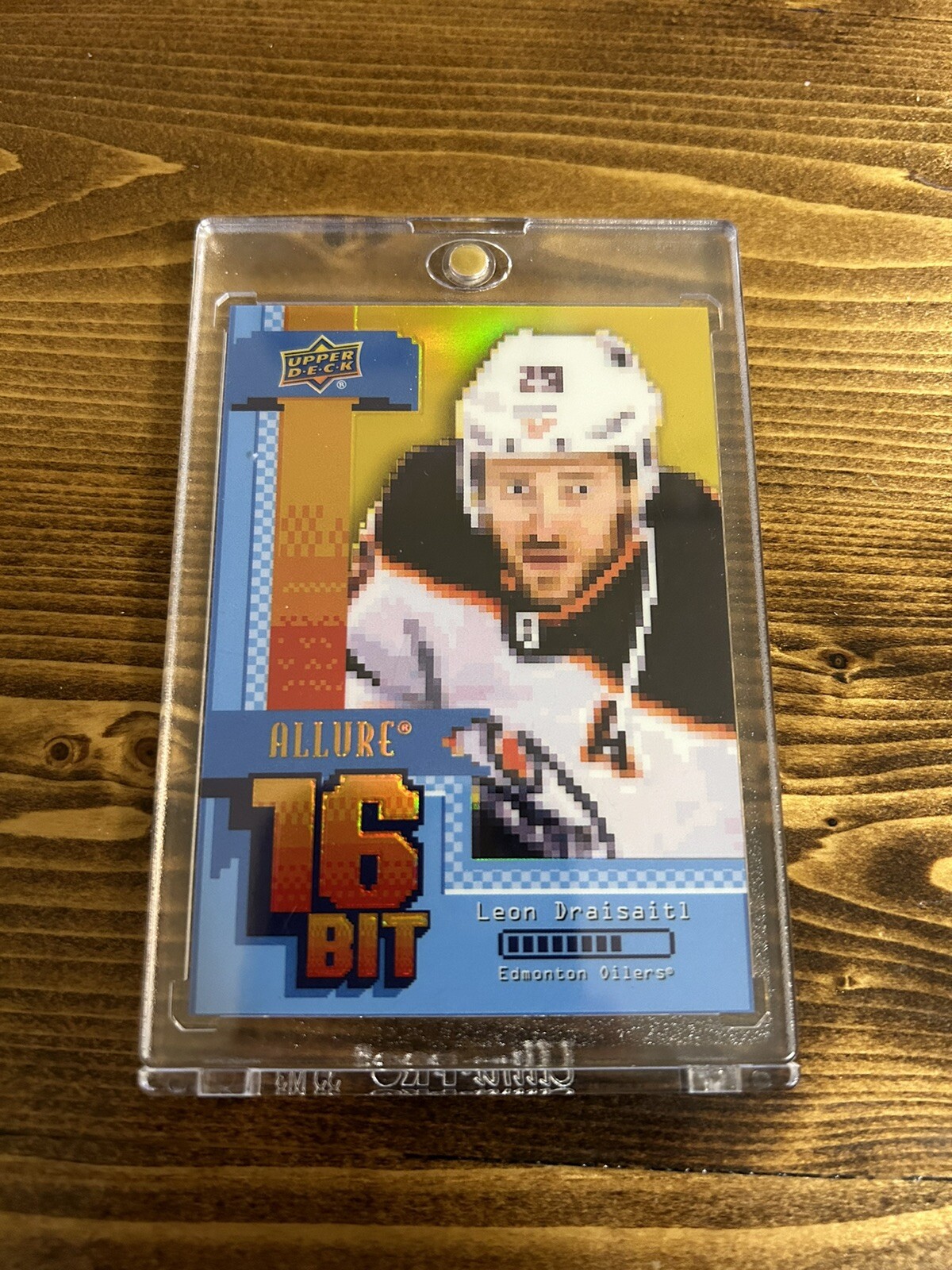 Leon Draisaitl 2022-23 UD ALLURE 16 BIT CARD # B18.....SSP......1 PER 810 PACK !
