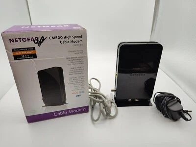 NETGEAR CM500-1aznas 16x4 DOCSIS 3.0 Cable Modem Max Download Speeds of 686 MBPS - Image 1 of 4