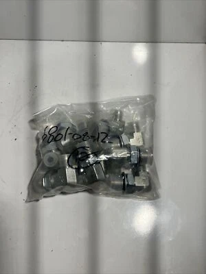 6801-08-12 3/4" NPT ORB TO 1/2" JIC 90° STEEL ELBOW FITTING (LOT OF 10) - Image 1 of 2