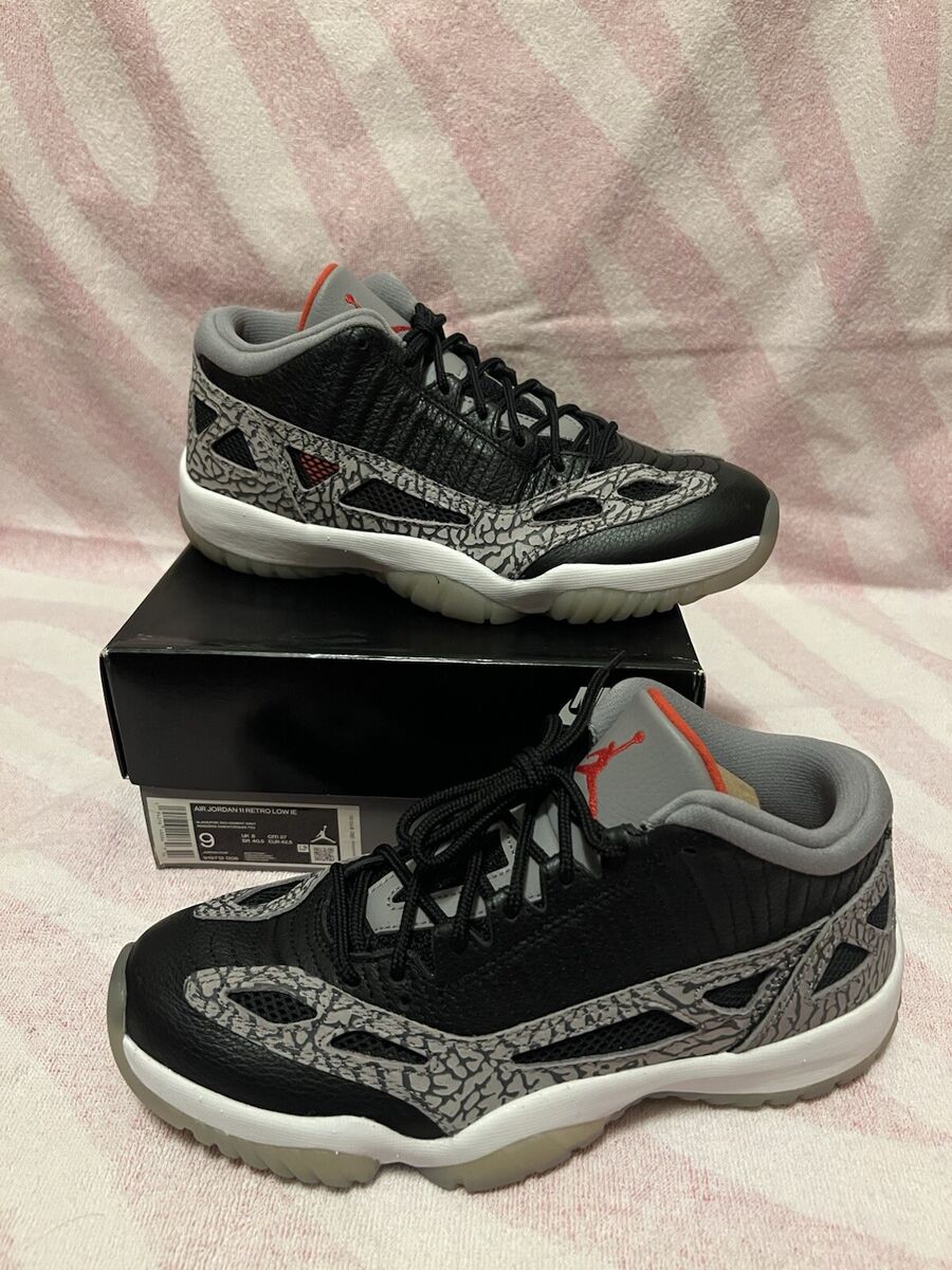 Jordan 11 Retro IE Low Black Cement for Sale | Authenticity Jordan 11 Retro IE Low Black Cement for Sale | Authenticity