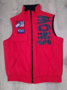 Vintage Polo Ralph Lauren Schnee Strandweste Größe M Neu ohne Etikett (Originalversion) - Bild 1 von 4