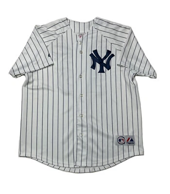 Camiseta de béisbol Alex Rodriguez New York Yankees majestuosa cosida para hombre talla grande Foto 1 de 4