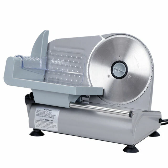 Segawe 7.5'' Commercial Stainless Steel Semi-Auto Meat Slicer - H011576A