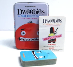 Dweebies The Card Game with Character Retired Gamewright Ages 8+ In Tin COMPLETE - Picture 1 of 11